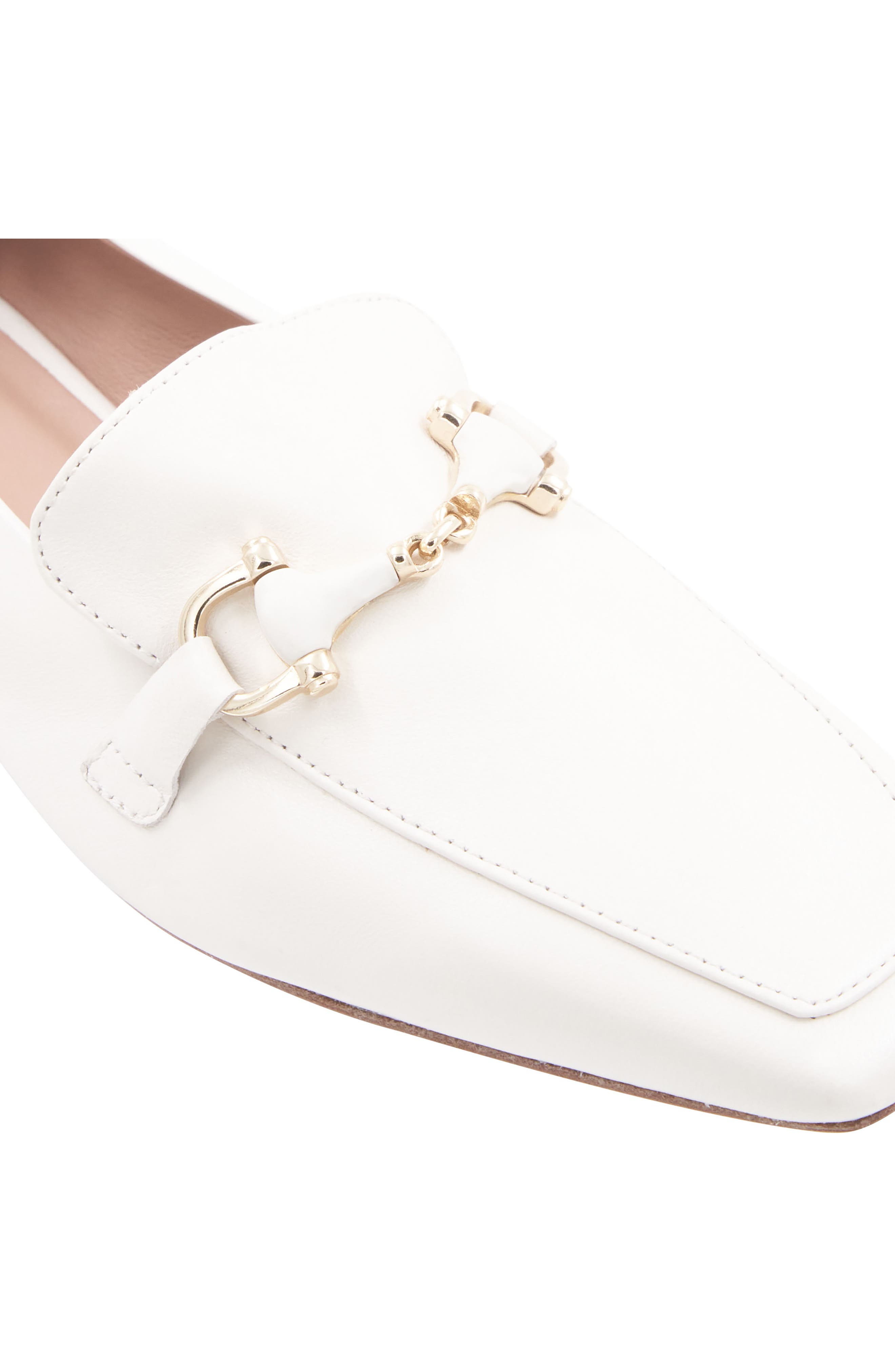 Mila Bit Loafer, Alternate, color, BONE