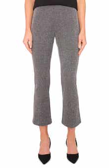 Halogen® Herringbone Kick Flare Pants