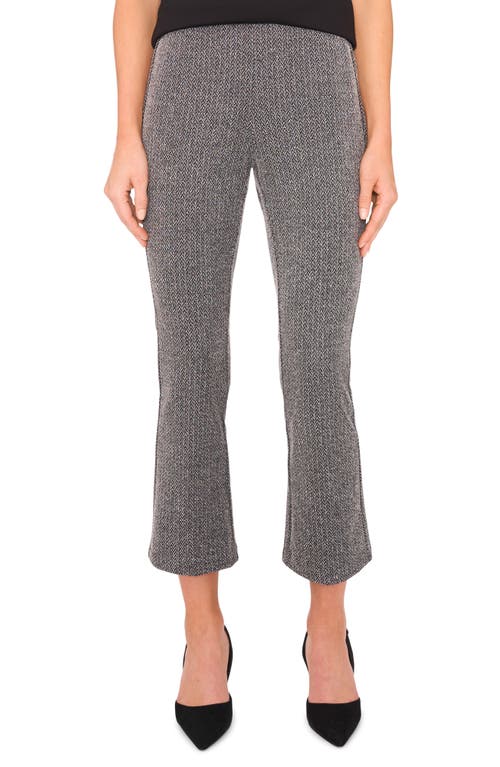 Halogenr Halogen(r) Herringbone Kick Flare Pants In Gray