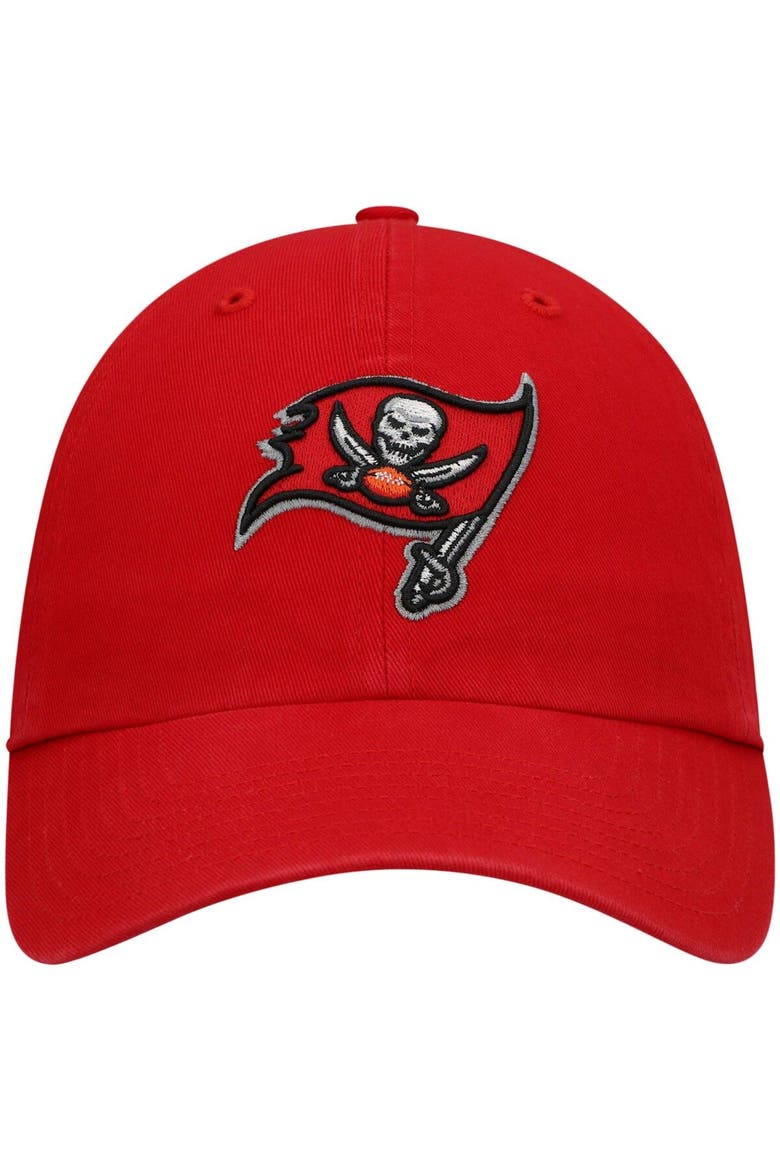 Men's '47 Red Tampa Bay Buccaneers Primary Logo Clean Up Adjustable Hat, Alternate, color, RED