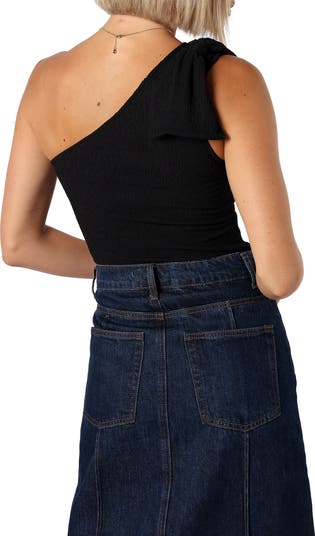 Jordana One-Shoulder Bodysuit