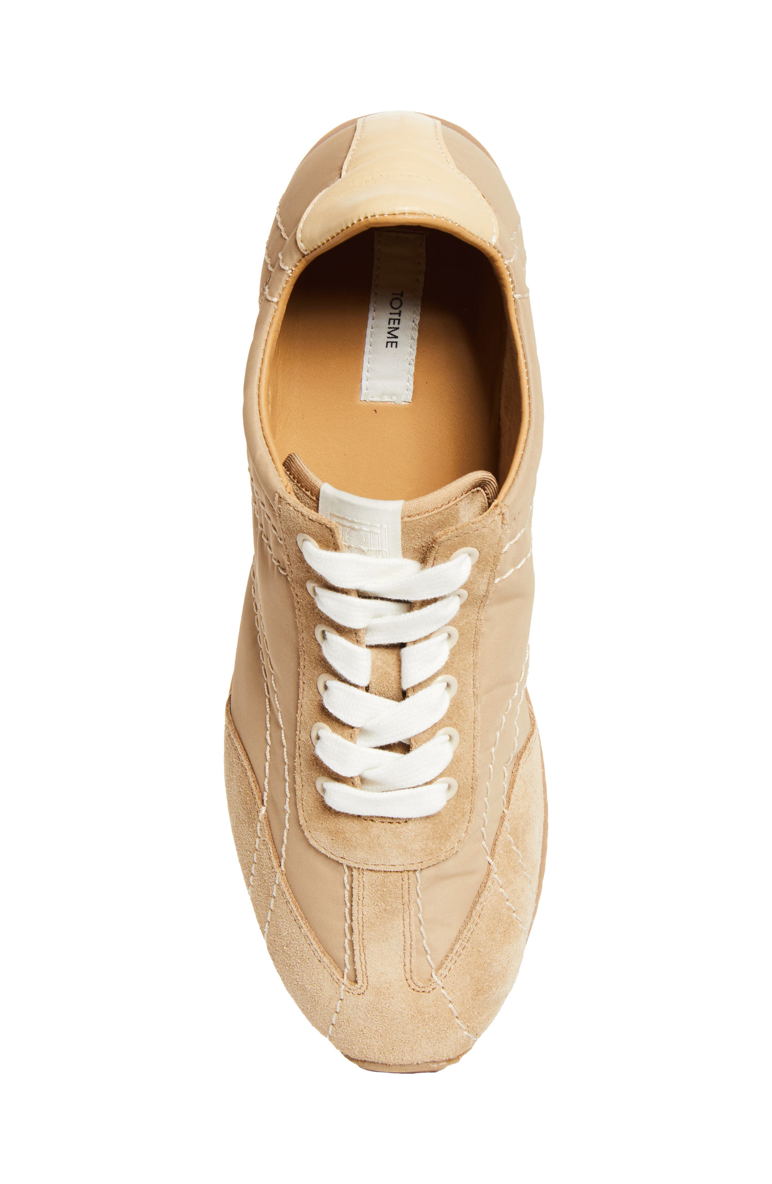 Flex Low Top Sneaker, Alternate, color, DESERT/ BUTTERCUP