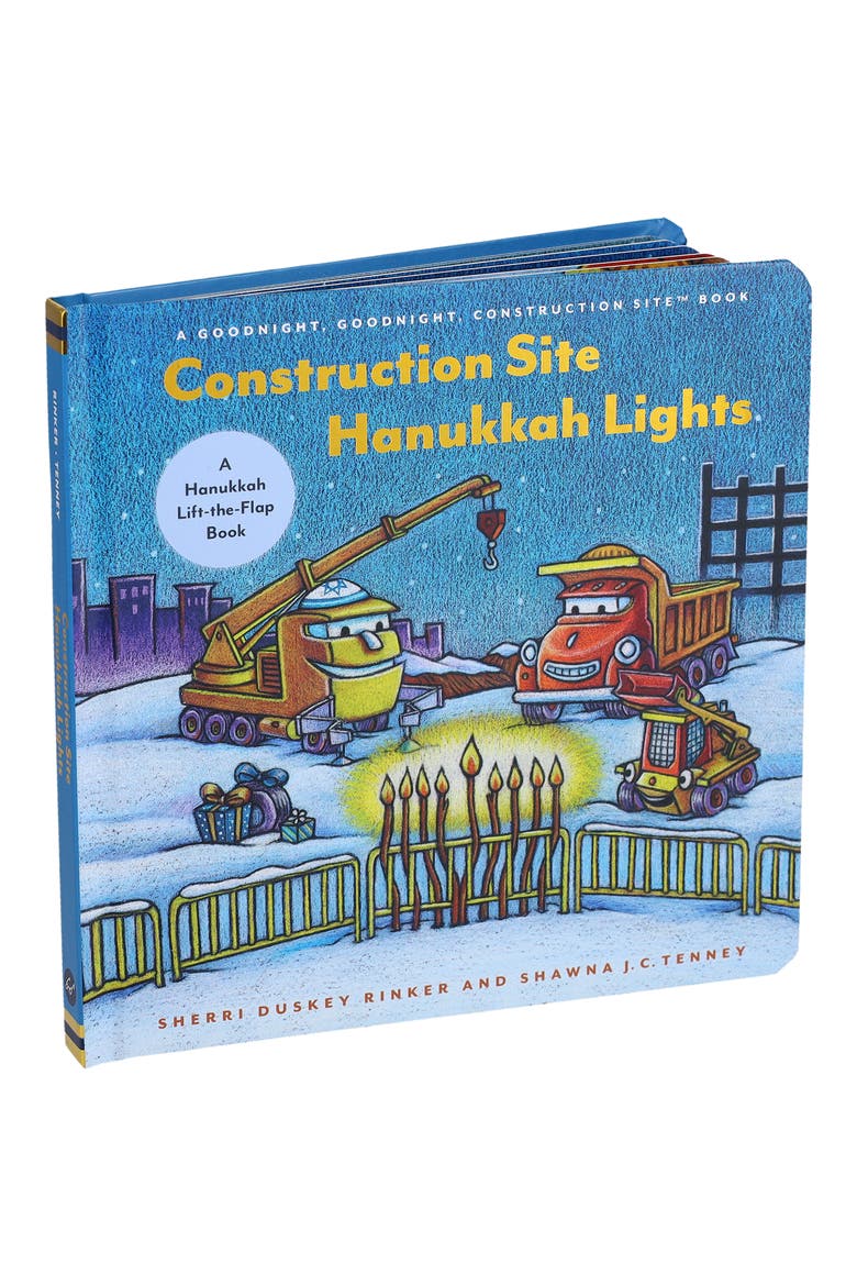 'Construction Site Hanukkah Lights' Board Book, Alternate, color, MULTI
