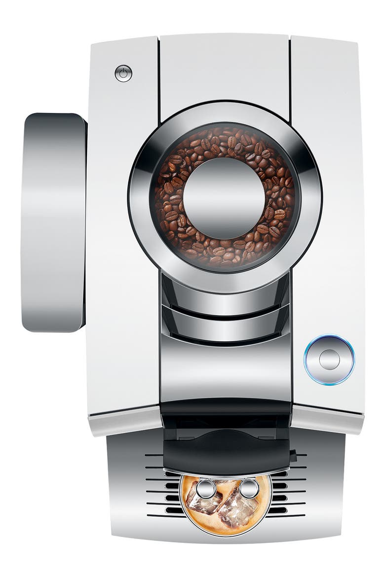 Z10 Aluminum Automatic Coffee Machine, Alternate, color, WHITE