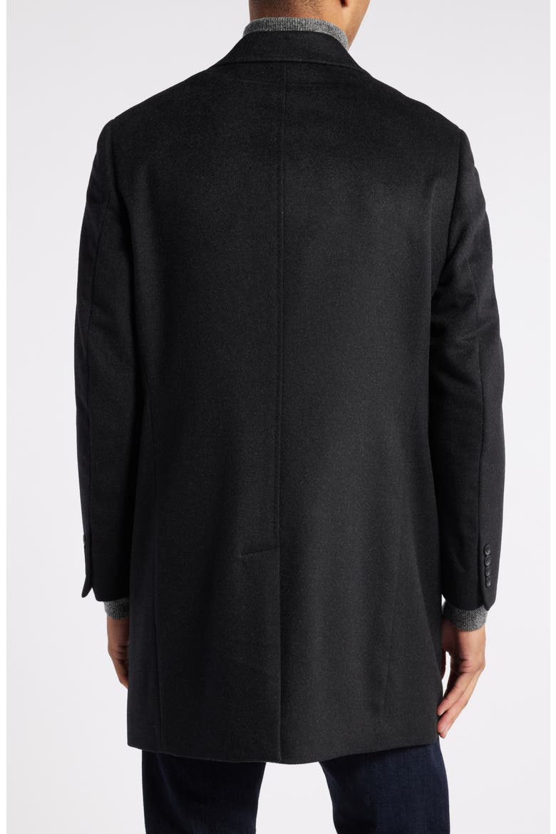 Cashmere Overcoat, Alternate, color, GREY DARK HEATHER