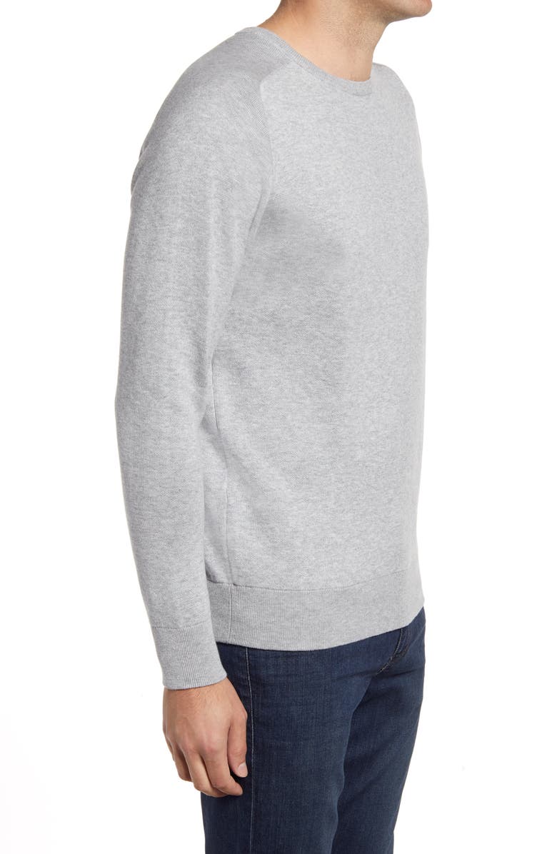 Peter Millar Crown Crafted Cotton Blend Crewneck Sweater, Alternate, color,