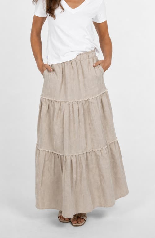 LEISURE LAB Ojai Skirt in Oat at Nordstrom, Size Large