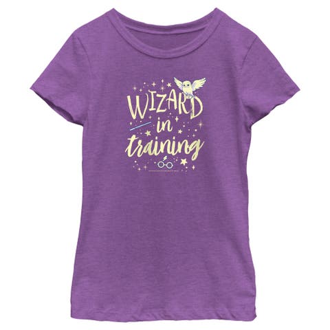 Girl's Harry Potter Wizard in Training  Graphic T-Shirt