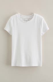 Nordstrom Kids' Rib Short Sleeve Shirt