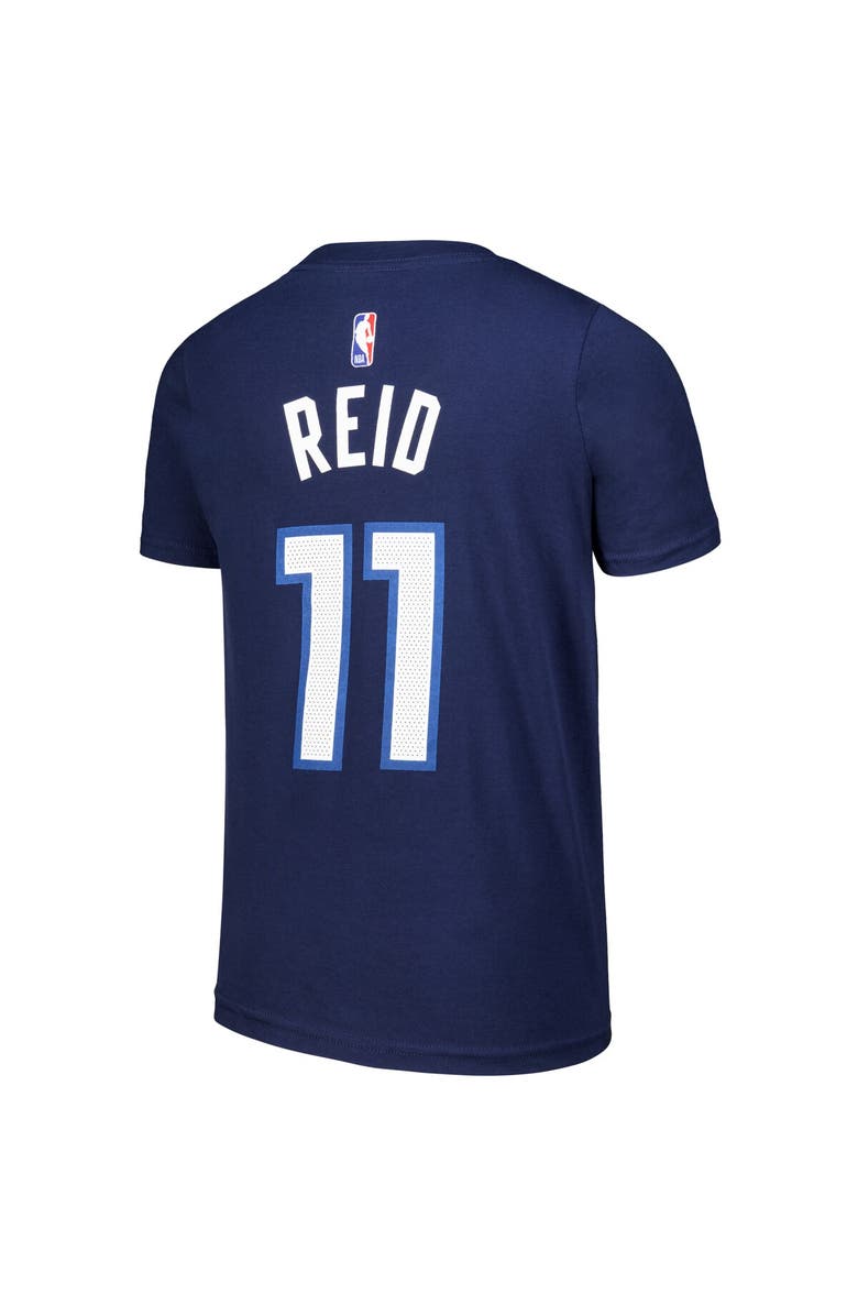 Nike Youth Nike Naz Reid Navy Minnesota Timberwolves Icon Edition Name & Number T-Shirt, Alternate, color, Navy