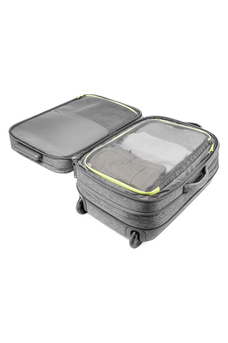 EO Wheeled 24-Inch Suitcase, Alternate, color, HEATHER GREY