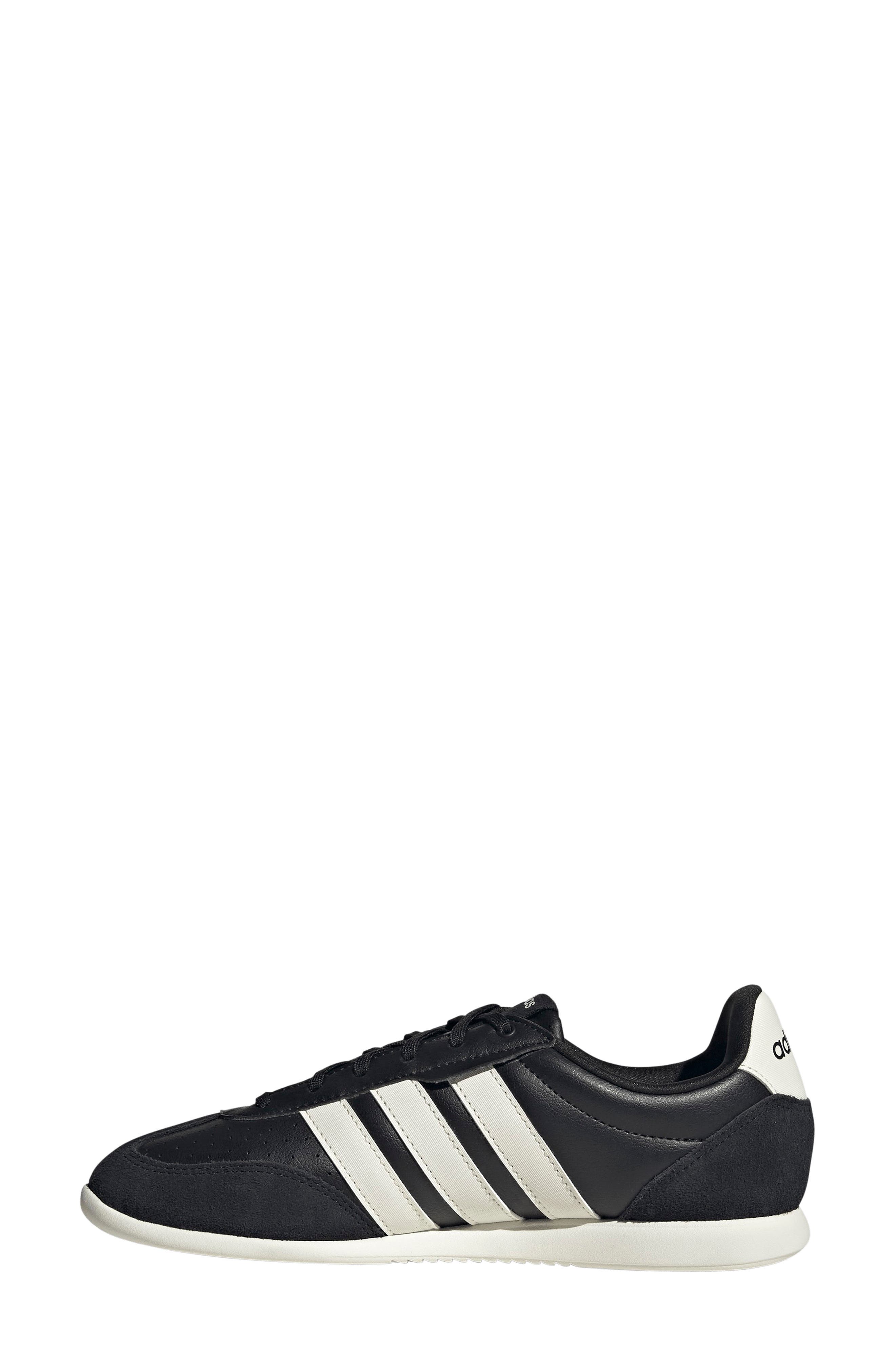 adidas Barreda Lo Sneaker, Alternate, color, Core Black/ White/ Off White