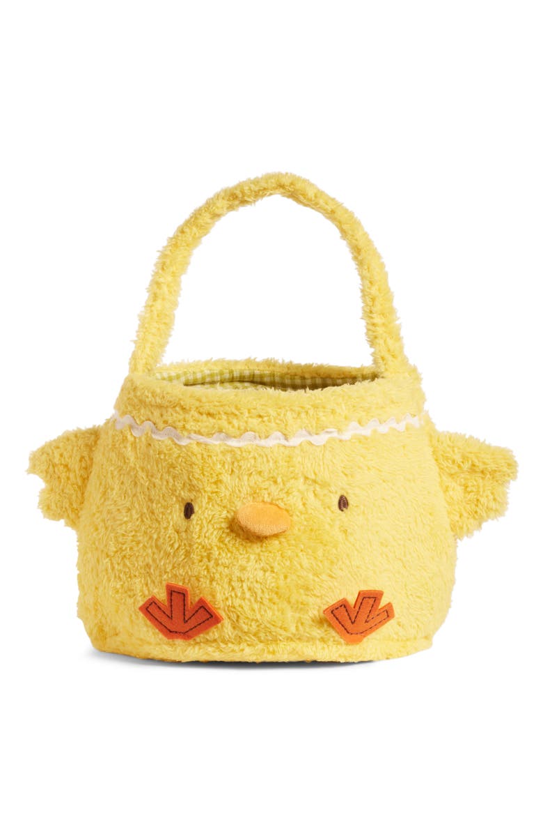 Levtex Fluffy Chick Easter Basket, Main, color, 