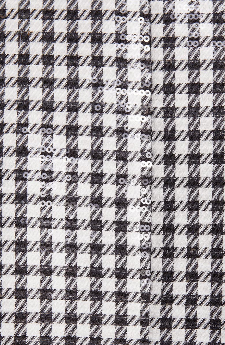 WAYF Houndstooth Crop Jacket, Alternate, color,