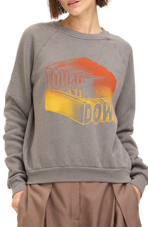Project Social T Touchdown Graphic Sweatshirt In Slate