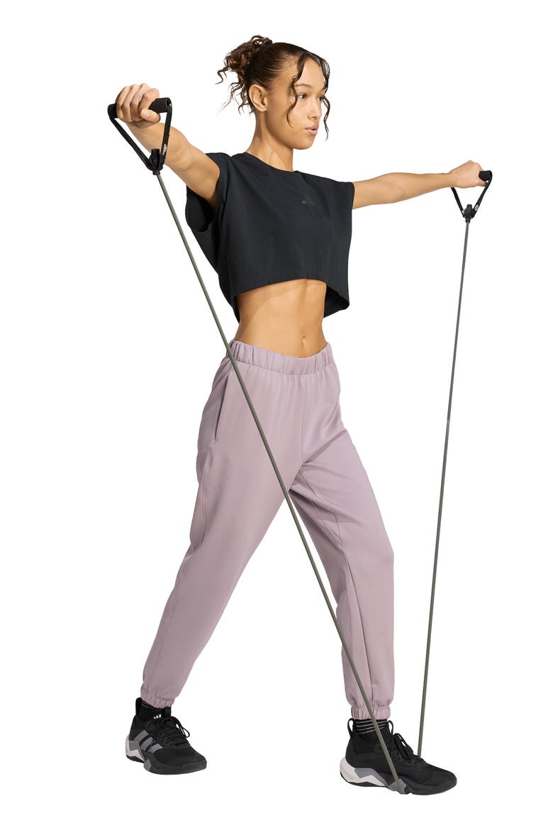 Motion Yoga Essentials Climacool Pants, Alternate, color, PRELOVED FIG