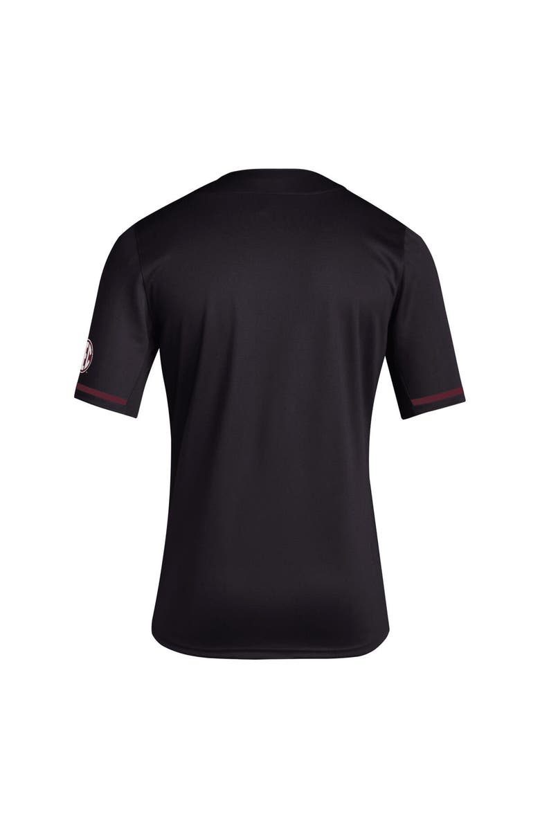 adidas Men's adidas Black Mississippi State Bulldogs Replica Baseball Jersey, Alternate, color, Black