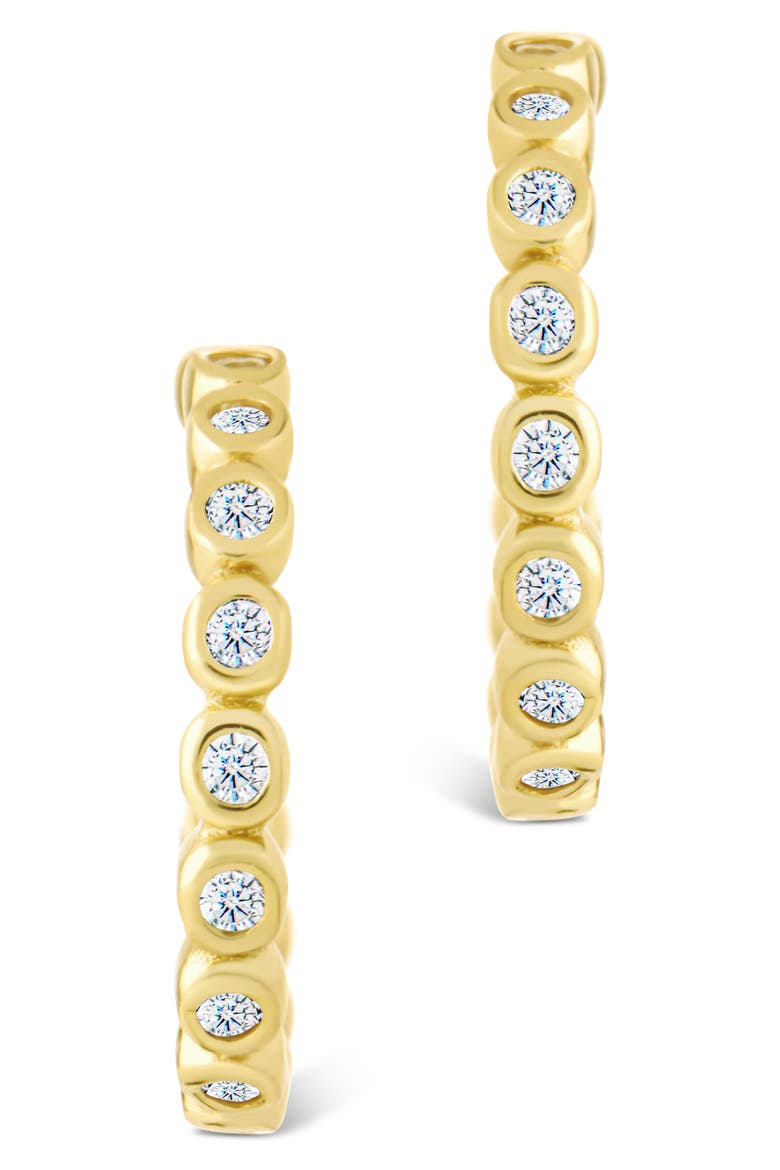 Bezel Hoop Earrings video