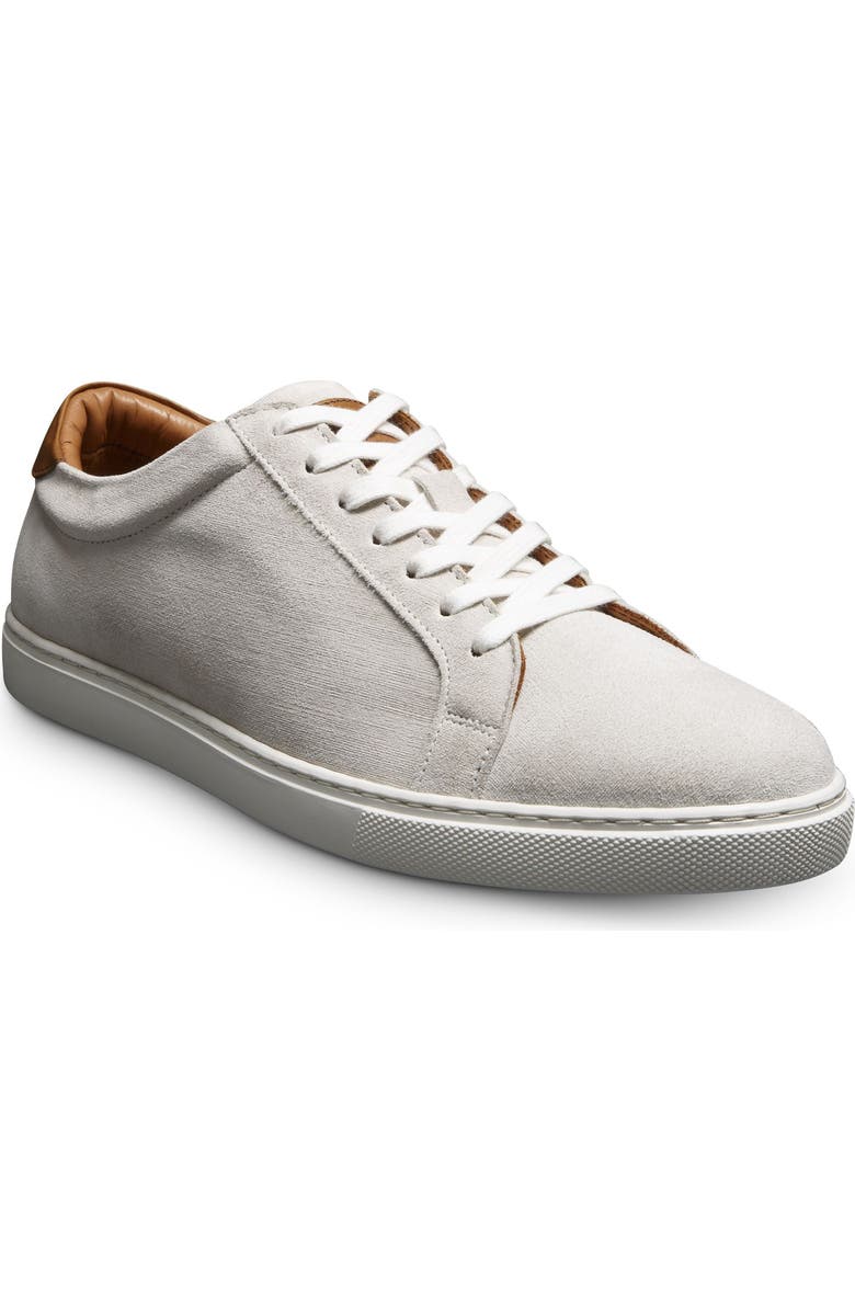 Allen Edmonds Courtside Sneaker, Main, color, Light Grey Suede