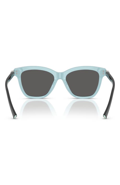 Tiffany & Co . 54mm Gradient Square Sunglasses In Black