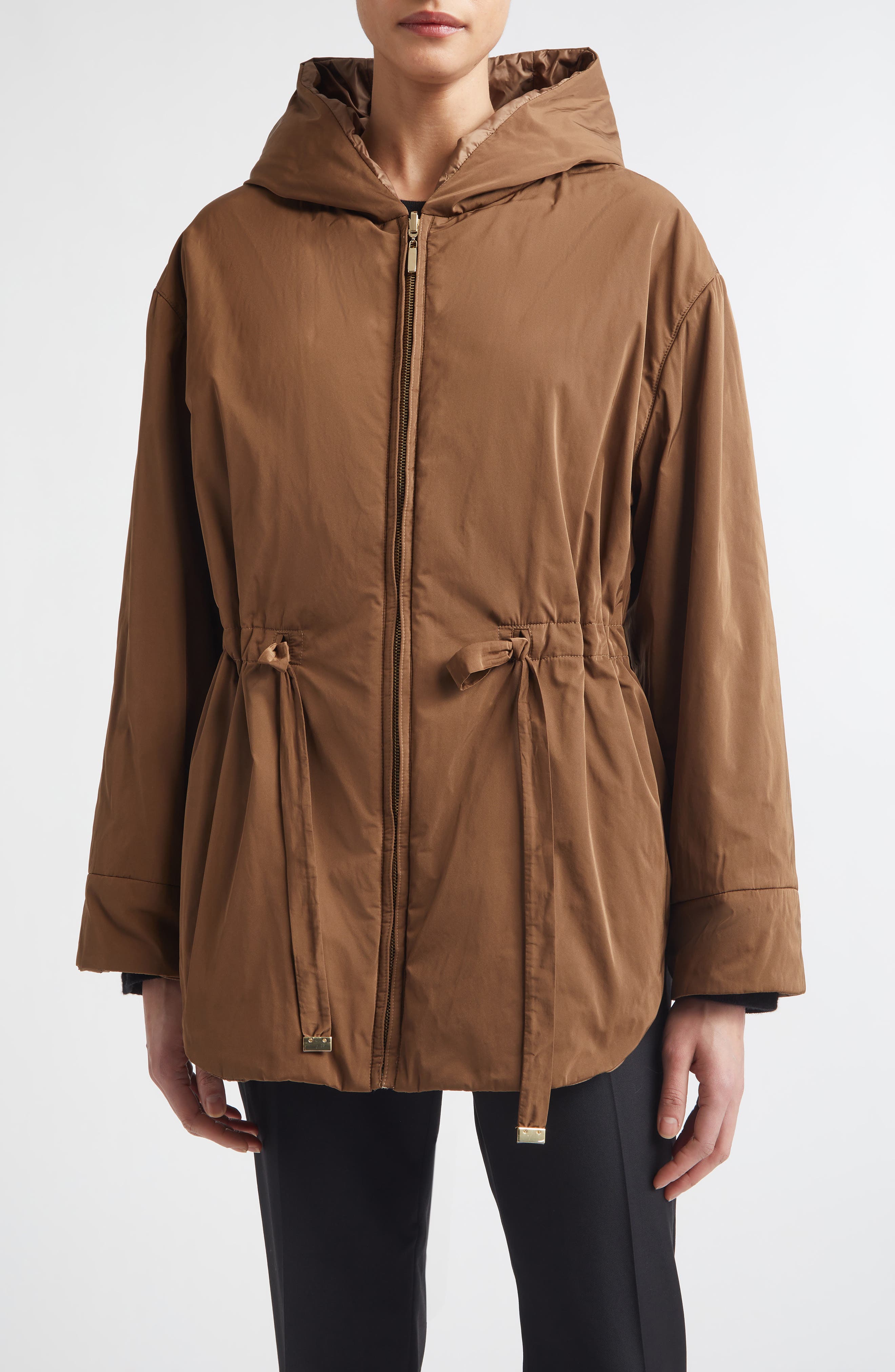 Max Mara Tedgirl Oversize Double Breasted Alpaca Blend Coat