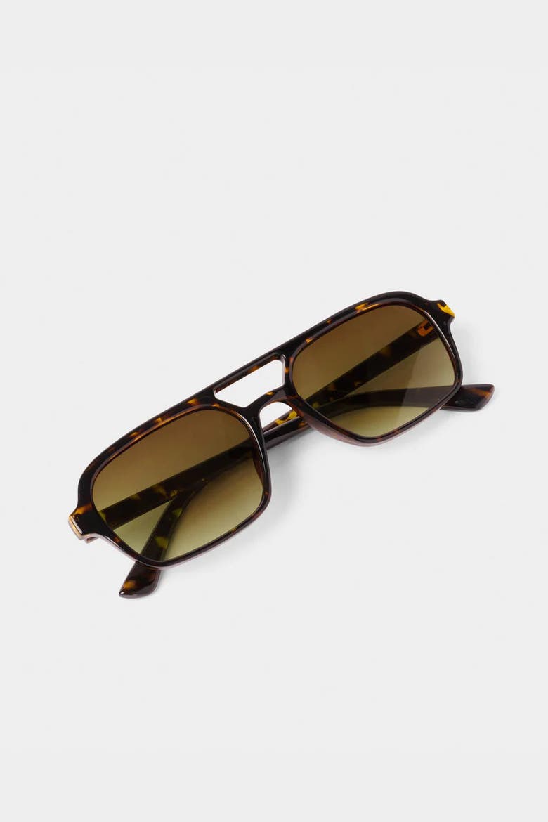 Ibiza Sunglasses in Tortoiseshell, Alternate, color, Tortoiseshell