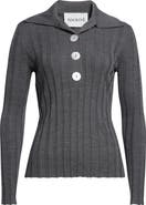 NACKIYÈ Sugarman Rib Wool Polo Sweater