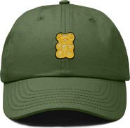 Dalix Yellow Gummy Embroidered Dad Cap