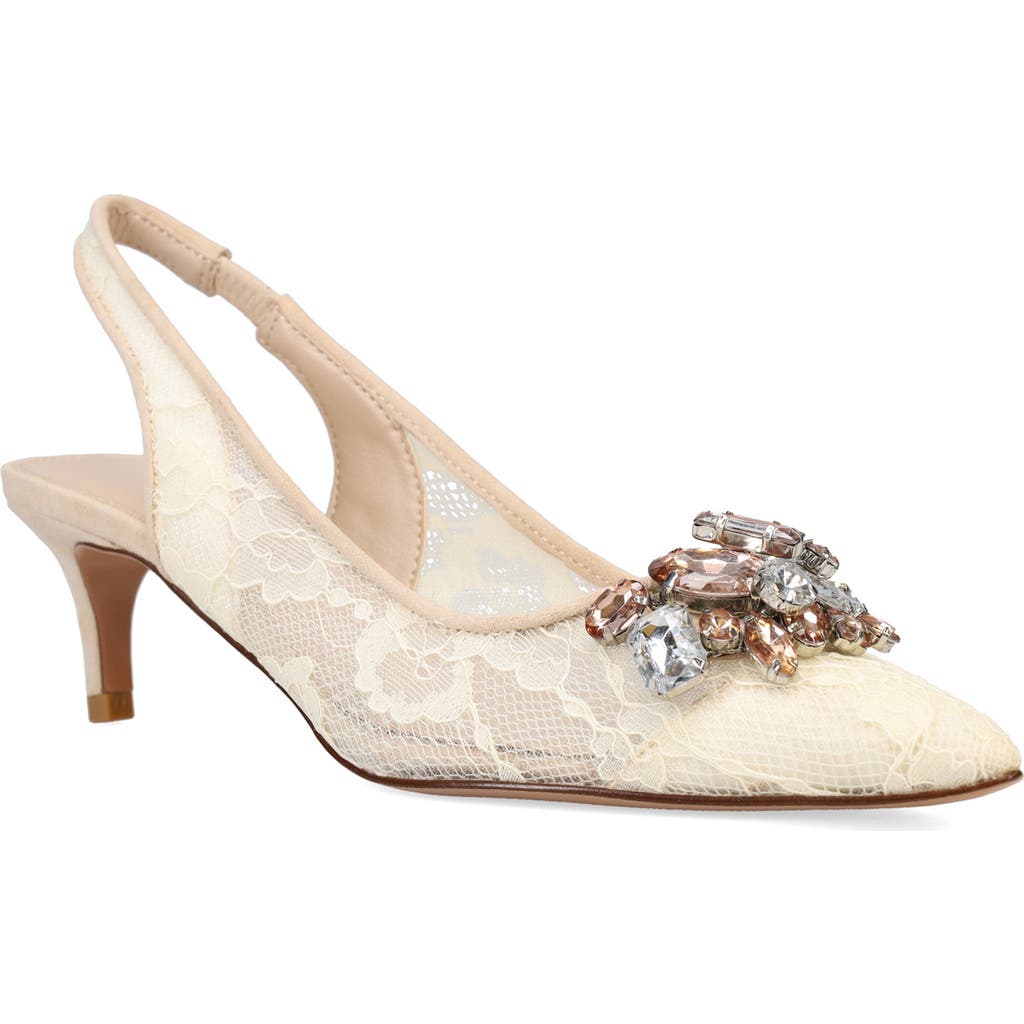 PELLE MODA PELLE MODA ADENN KITTEN HEEL SLINGBACK PUMP
