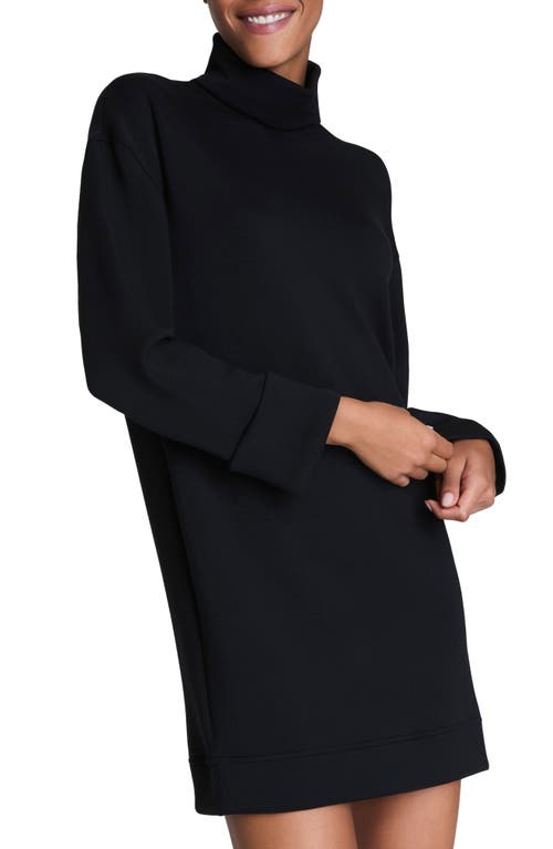 Spanx ® Airessentials Turtleneck Long Sleeve Minidress In Black