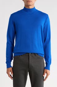 T.R. PREMIUM Slim Fit Mock Neck Sweater