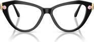 Swarovski 53mm Cat Eye Optical Glasses