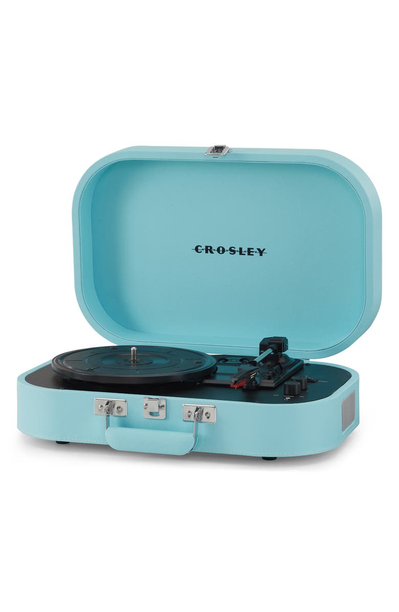 Crosley Radio Discovery Record Player, Alternate, color, Aqua