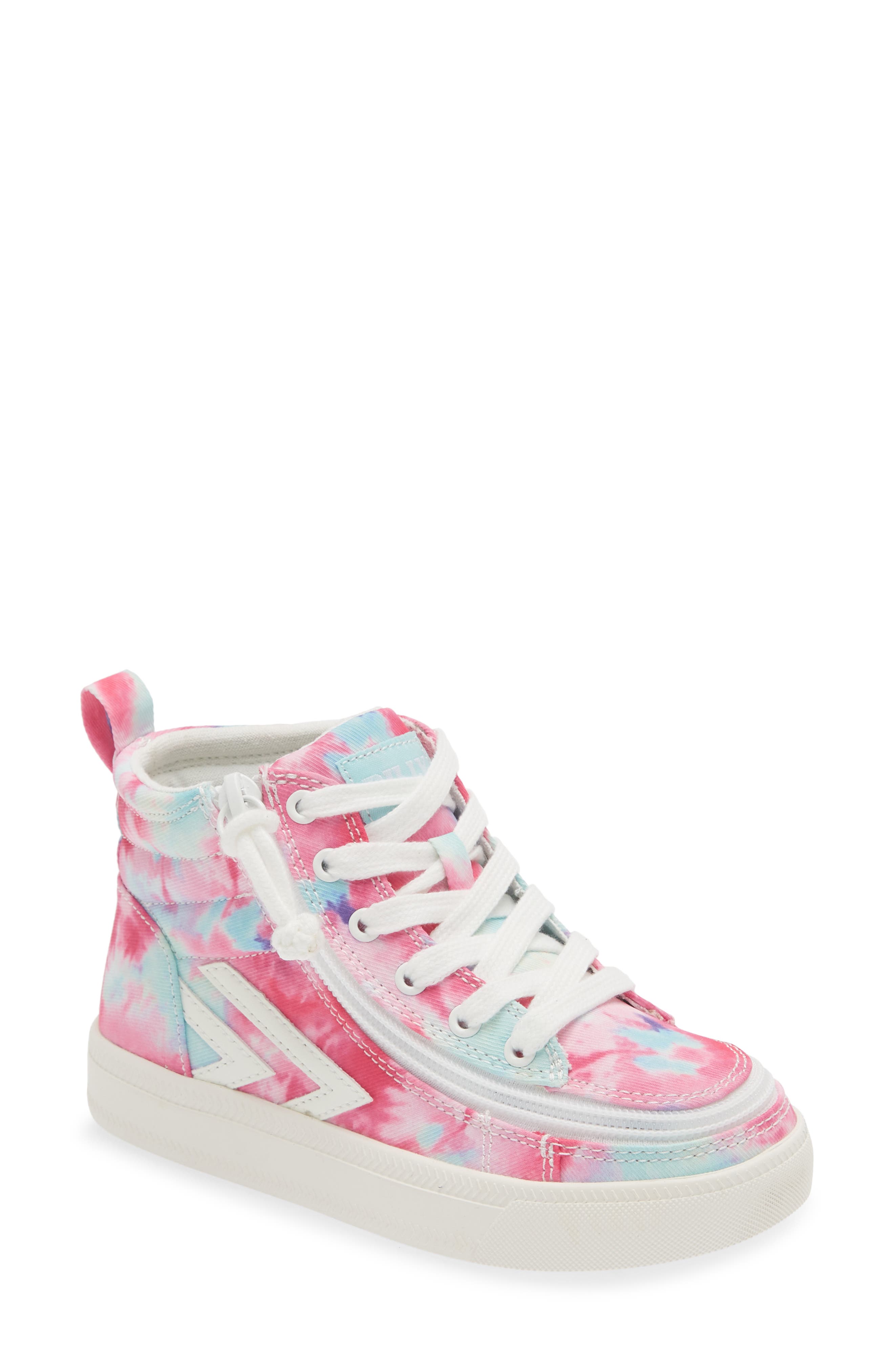 BILLY Footwear Kids' Watercolor CS High Sneaker, Main, color, 