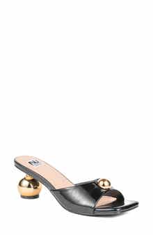 NINETY UNION Milano Orb Heel Slide Sandal