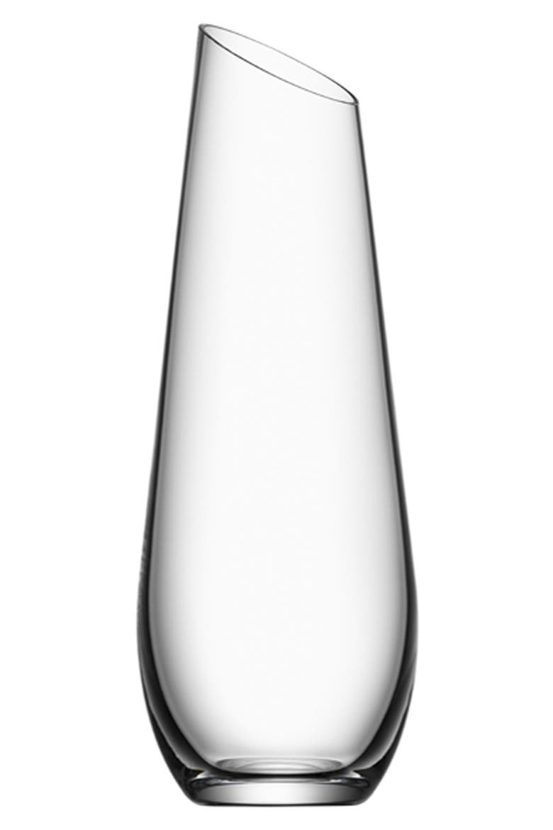 'Enjoy' Carafe, Main, color, WHITE