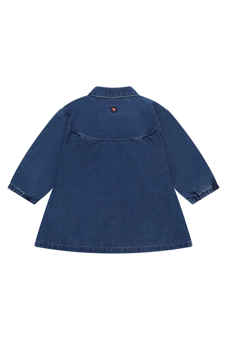 Long Sleeve Denim Dress, Alternate, color, Medium Blue