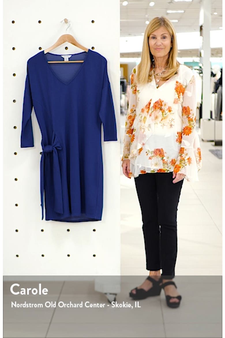 French Terry Shift Dress video