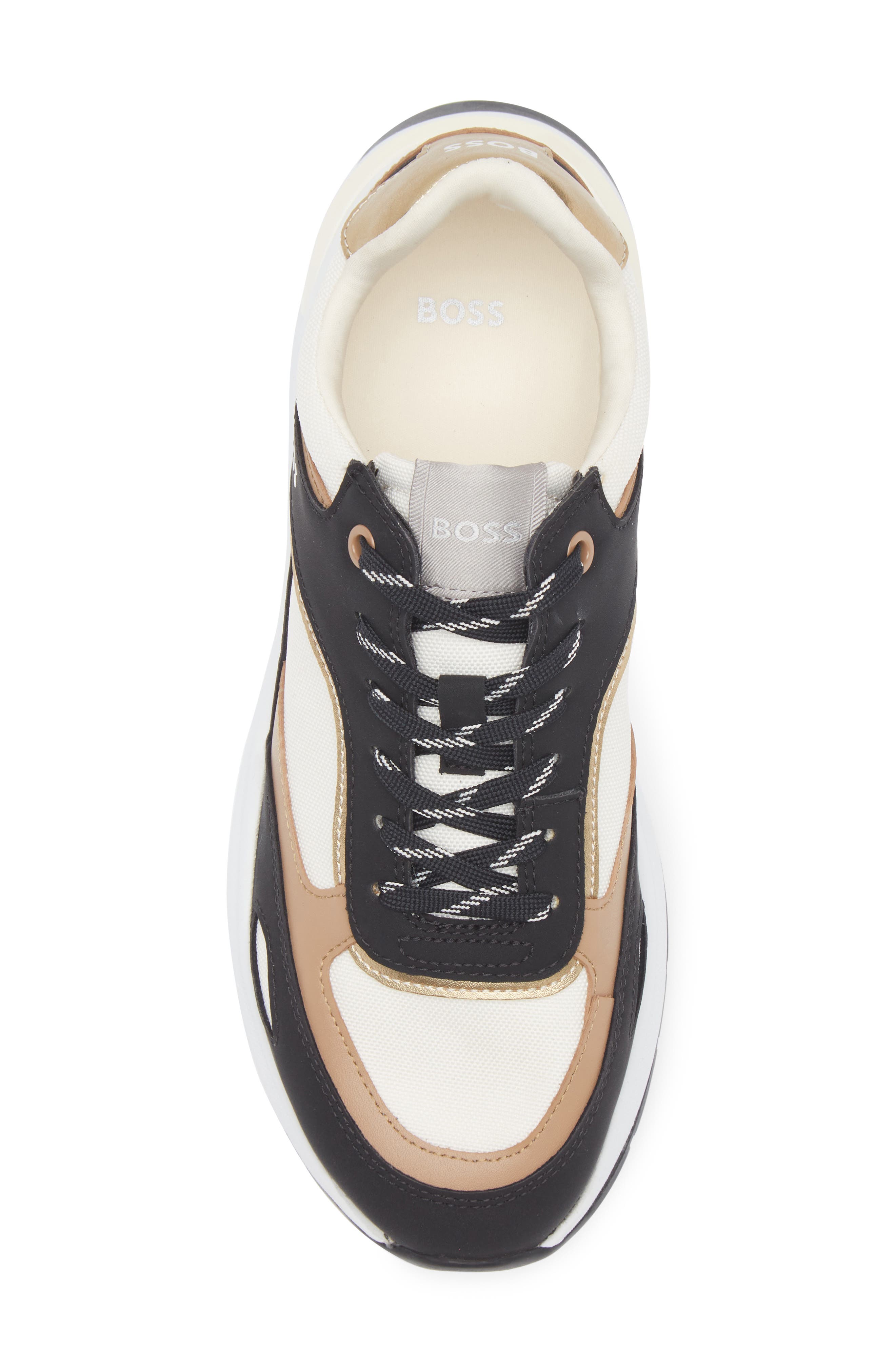 BOSS Skylar Runn Sneaker, Alternate, color, Black