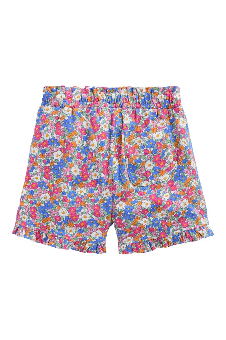 Kids' Print Pull-On Jersey Shorts, Alternate, color, FESTIVAL PINK NAUTICAL FLORAL