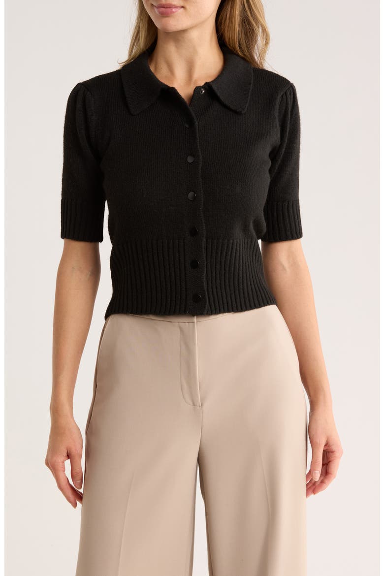 Halle Cardigan, Main, color, BLACK