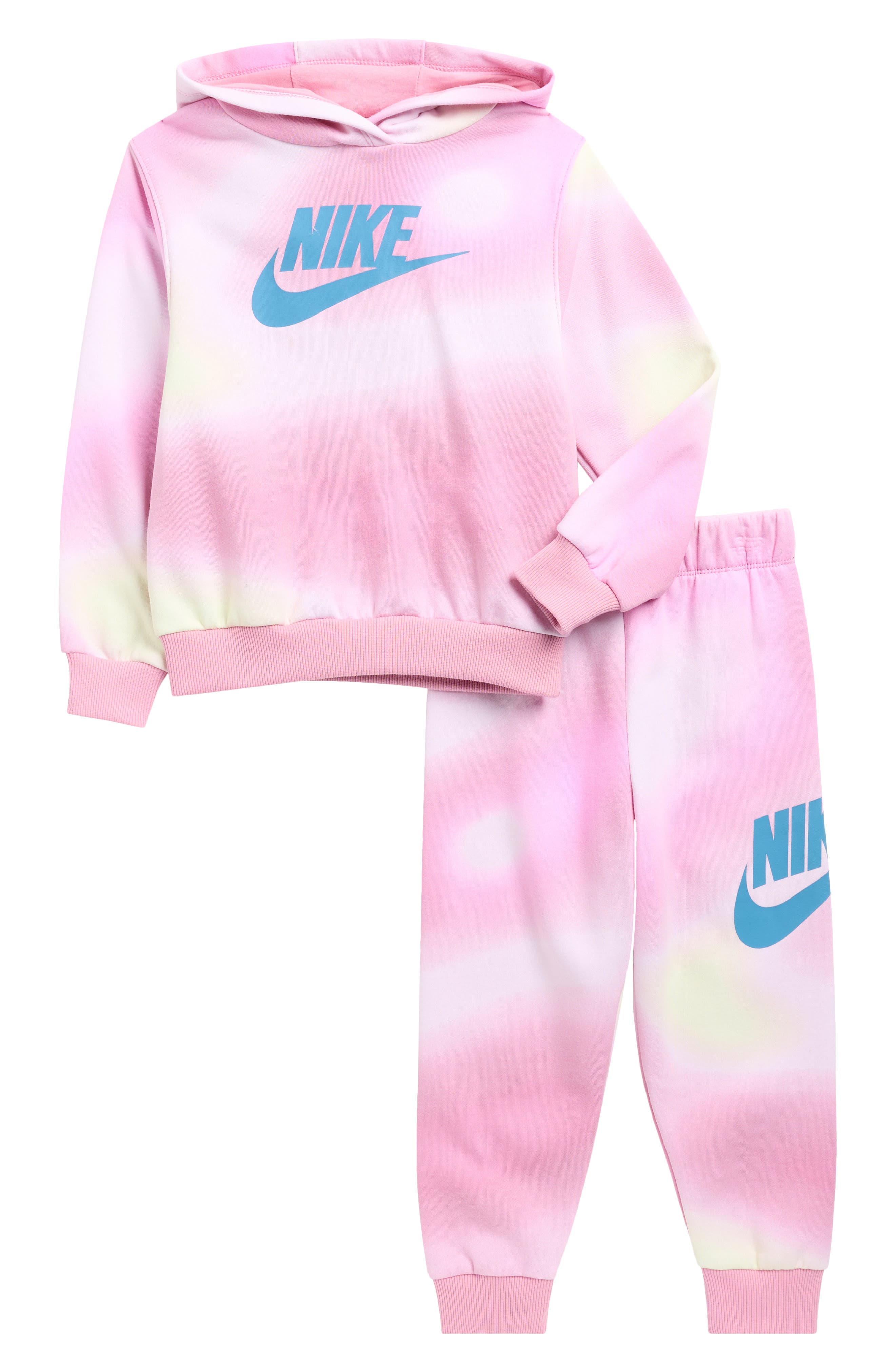 Nike Kids' Swoosh Graphic Hoodie & Joggers