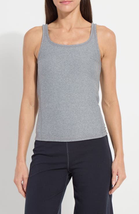 Reversible Cotton Blend Tank