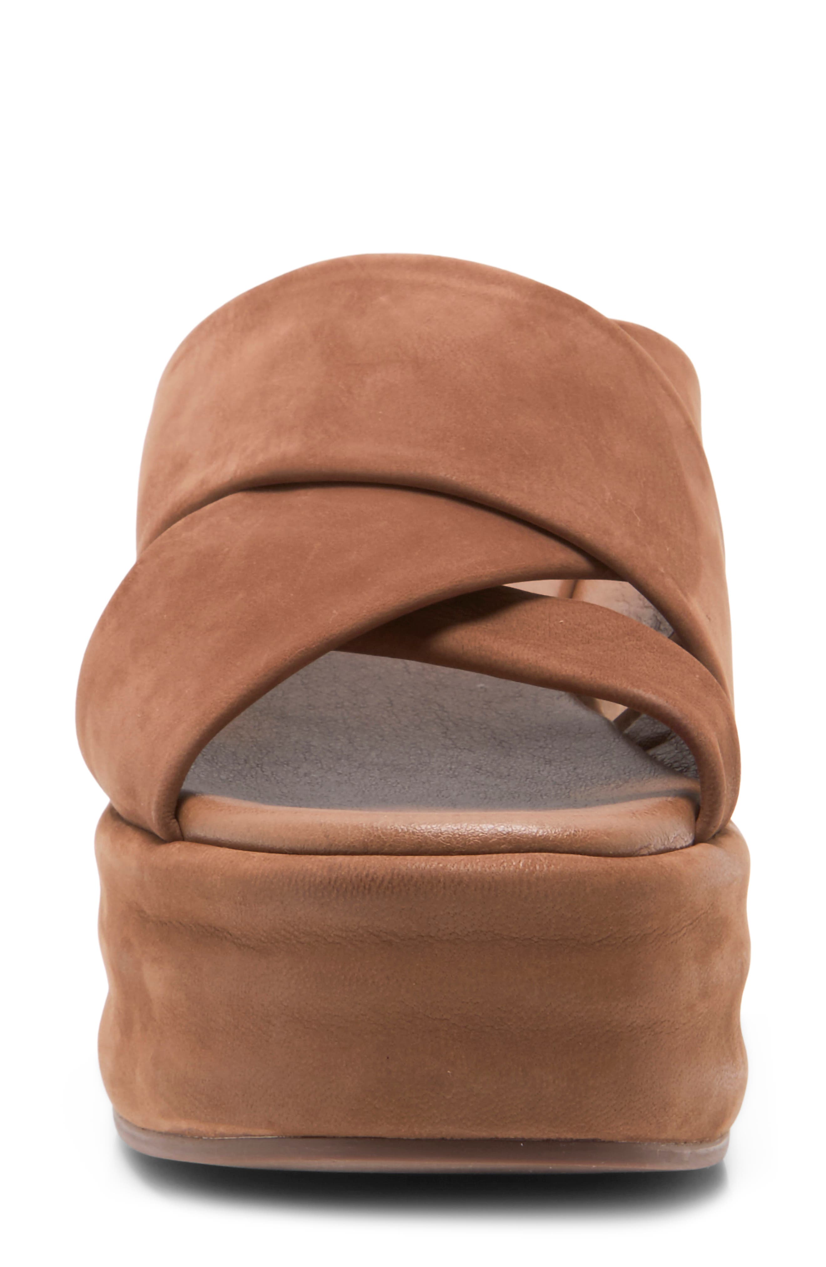 Free People Wanderbay Platform Wedge Slide Sandal, Alternate, color, 