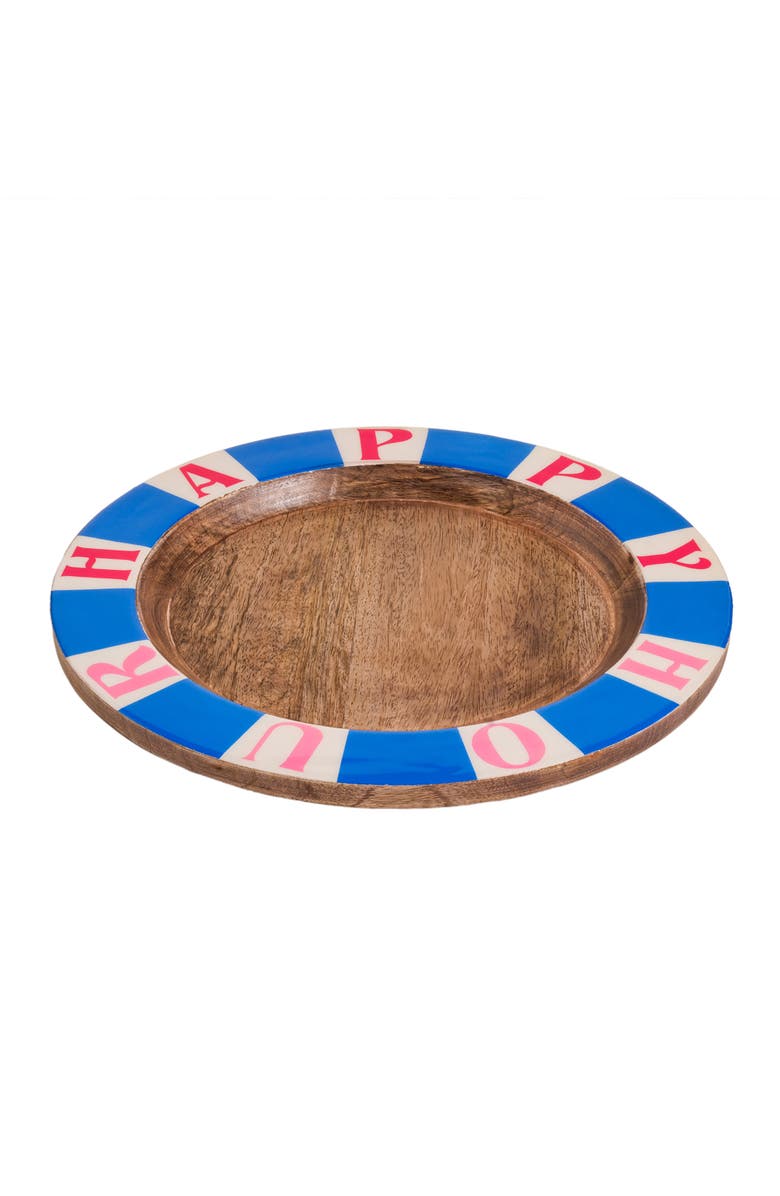 Zsa Zsa Zsu Lakri Mango Wood Placemat 13", Alternate, color, 