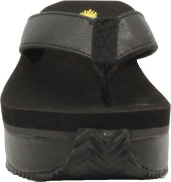 Volatile Frappachino Wedge Flip Flop (Women) Nordstromrack