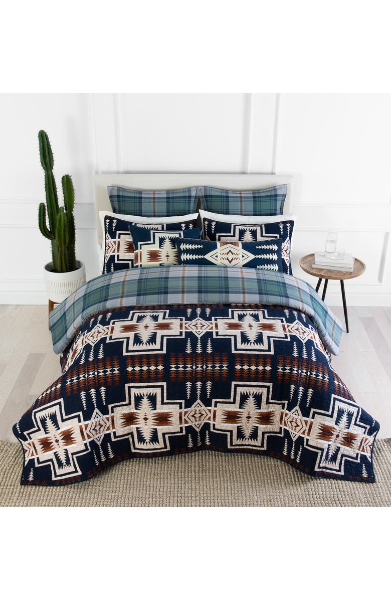 Pendleton Harding Coverlet & Sham Set, Alternate, color, 