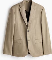 H&M Slim Fit Linen Jacket