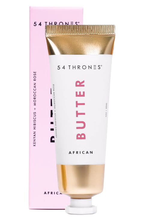 African Beauty Butter - Intensive Dry Skin Treatment in Kenyan Hibiscus + Moroccan Rose