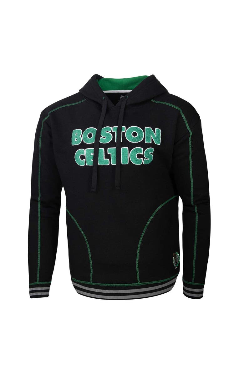 Stadium Essentials Men's Stadium Essentials  Black Boston Celtics Baseline Pullover Hoodie, Alternate, color, Black